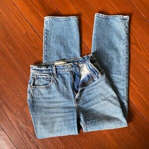 Abercrombie & Fitch Light Blue Straight Jeans
